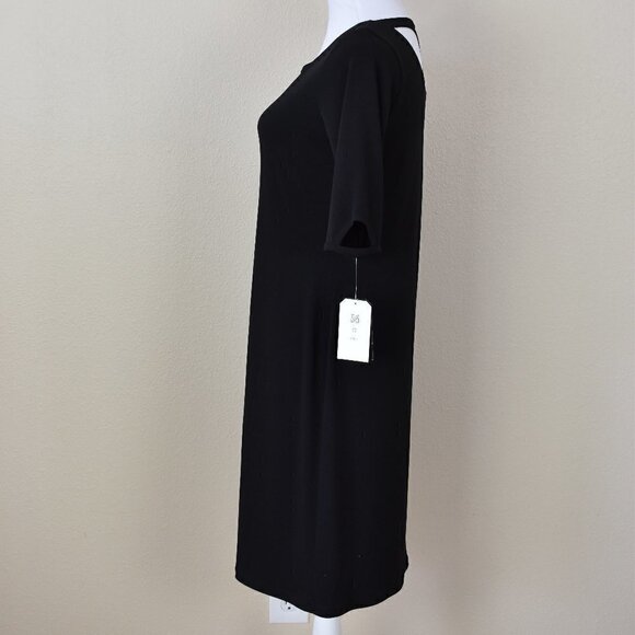 Clara Sun Woo Black Cut Out Dress XS NEW - Picture 3 of 9